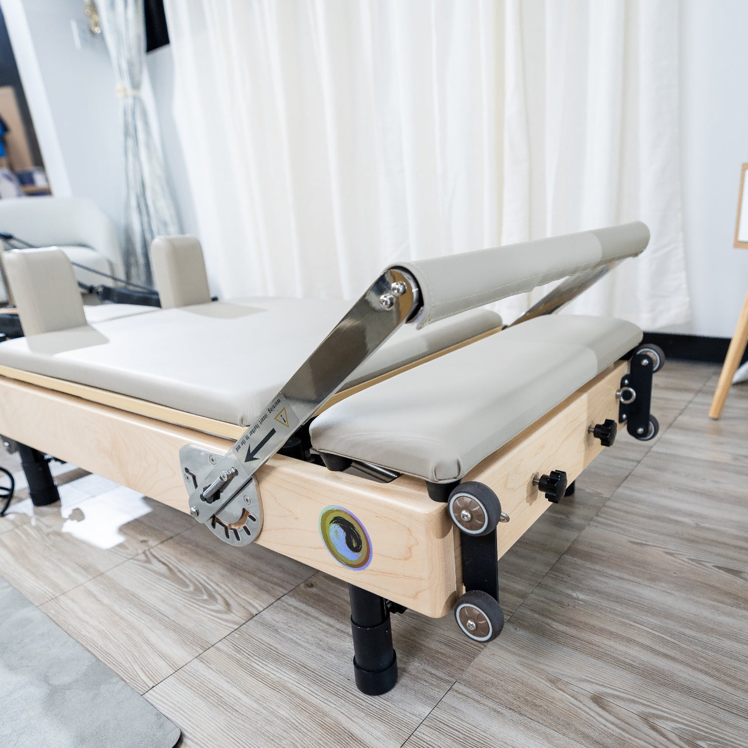 With Large Smart Screen - Janet Elite 2.0 – Foldable Pilates Reformer