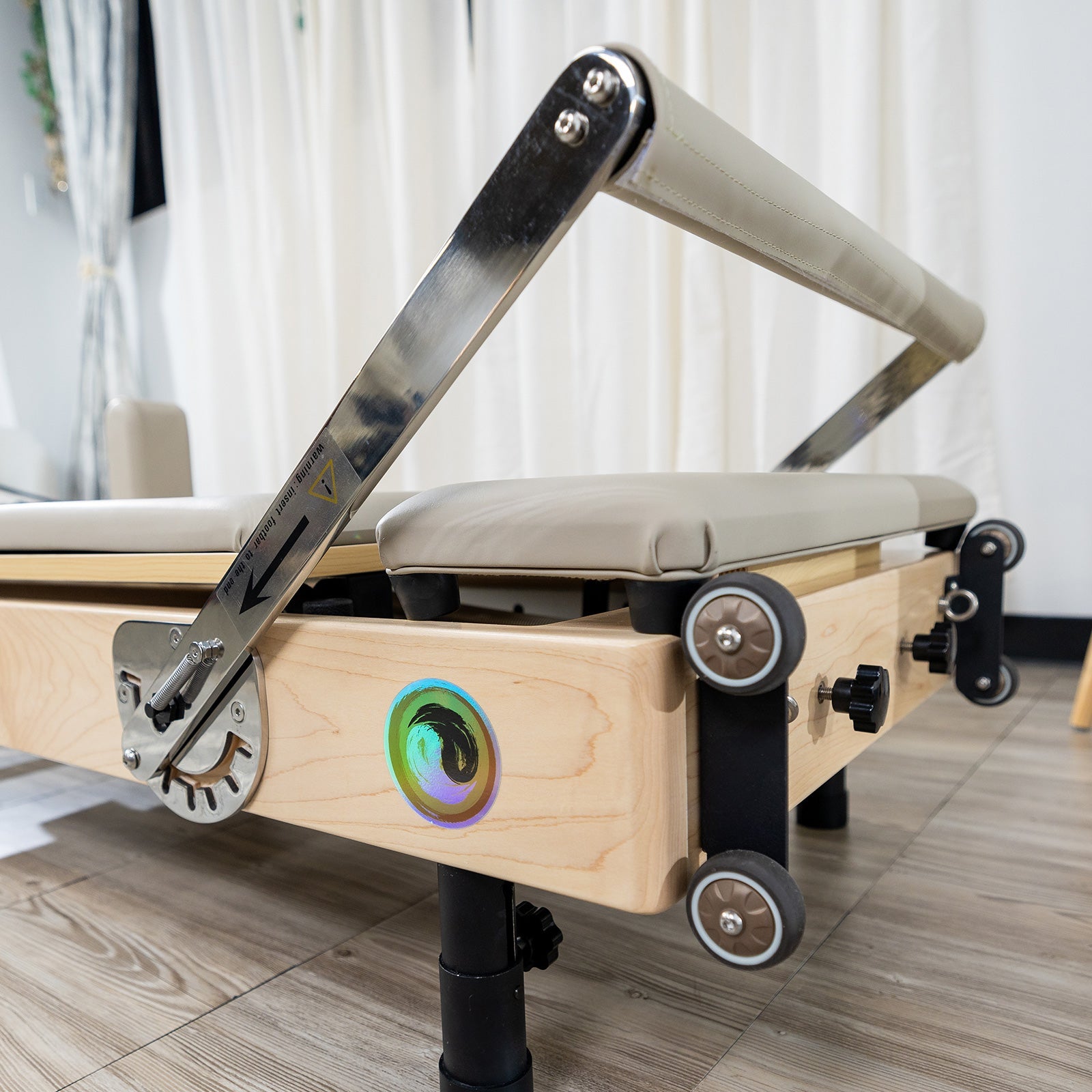 With Large Smart Screen - Janet Elite 2.0 – Foldable Pilates Reformer
