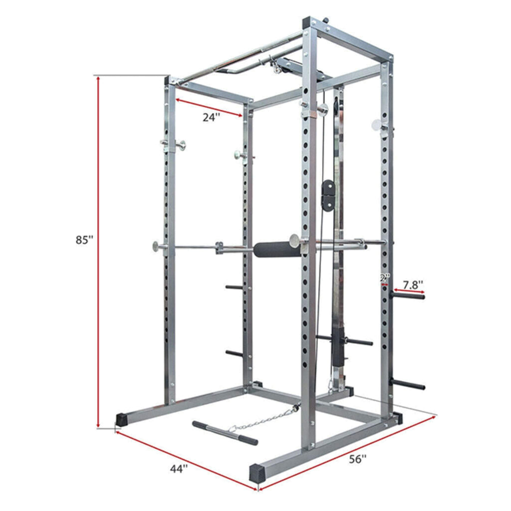 Merax Multi-Functional Olympic Power Squat Rack Cage For Home & Gym
