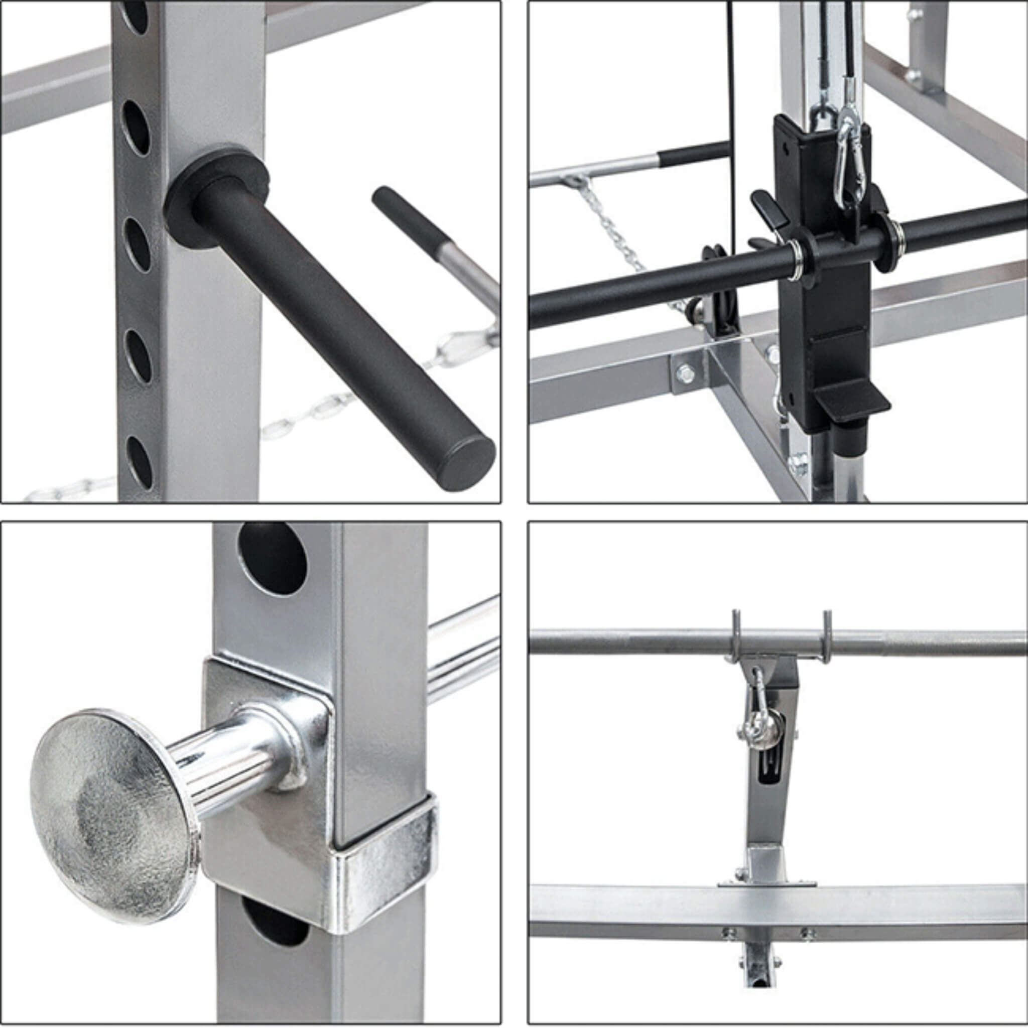 Merax Multi-Functional Olympic Power Squat Rack Cage For Home & Gym